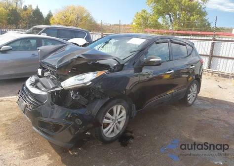 2013 Hyundai Tucson Limited из США, поврежденный, VIN KM8JU3AC6DU554673